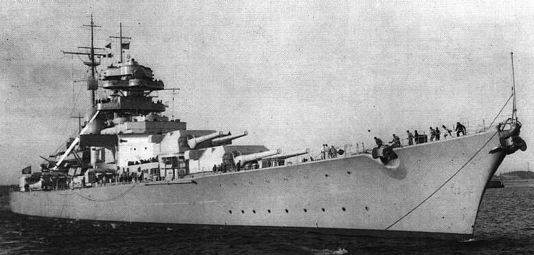 Bismarck im Winter 40/41